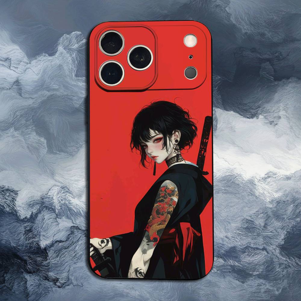 Painting Art Warrior Woman Phone Case For iPhone 17,16,15,14,13,12,11,Plus,Pro Max,XS,X,XR,SE,Mini,8,7,Soft Silicone Black iPhone17
Painting Art Warrior Woman Phone Case For iPhone 17,16,15,14,13,12,11,Plus,Pro Max,XS,X,XR,SE,Mini,8,7,Soft Silicone Black iPhone17