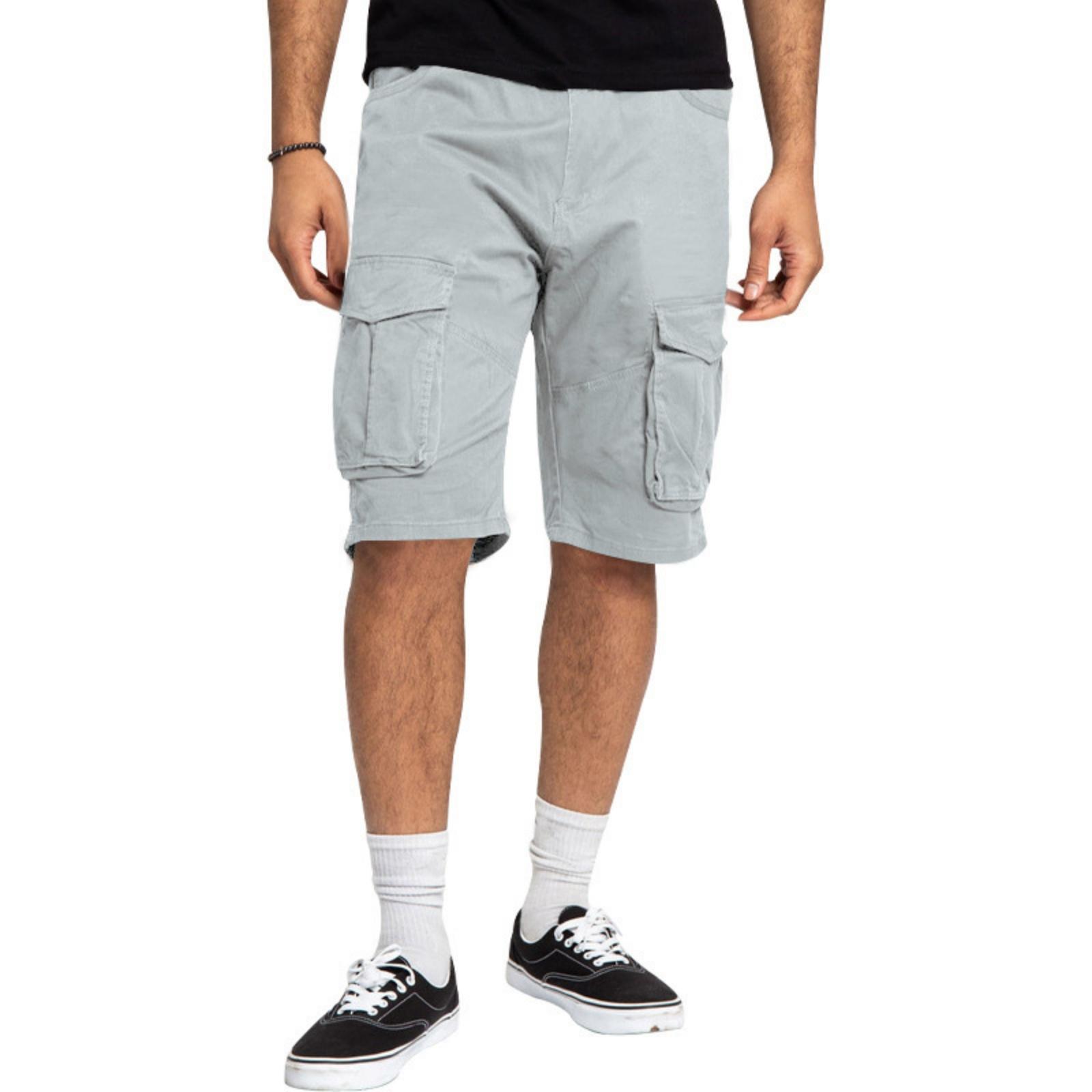 Men s Casual And Fashionable Lace-up Sports Shorts - Men s Multi-pocket Work Pants XL світло-сірий колір
Men s Casual And Fashionable Lace-up Sports Shorts - Men s Multi-pocket Work Pants XL світло-сірий колір