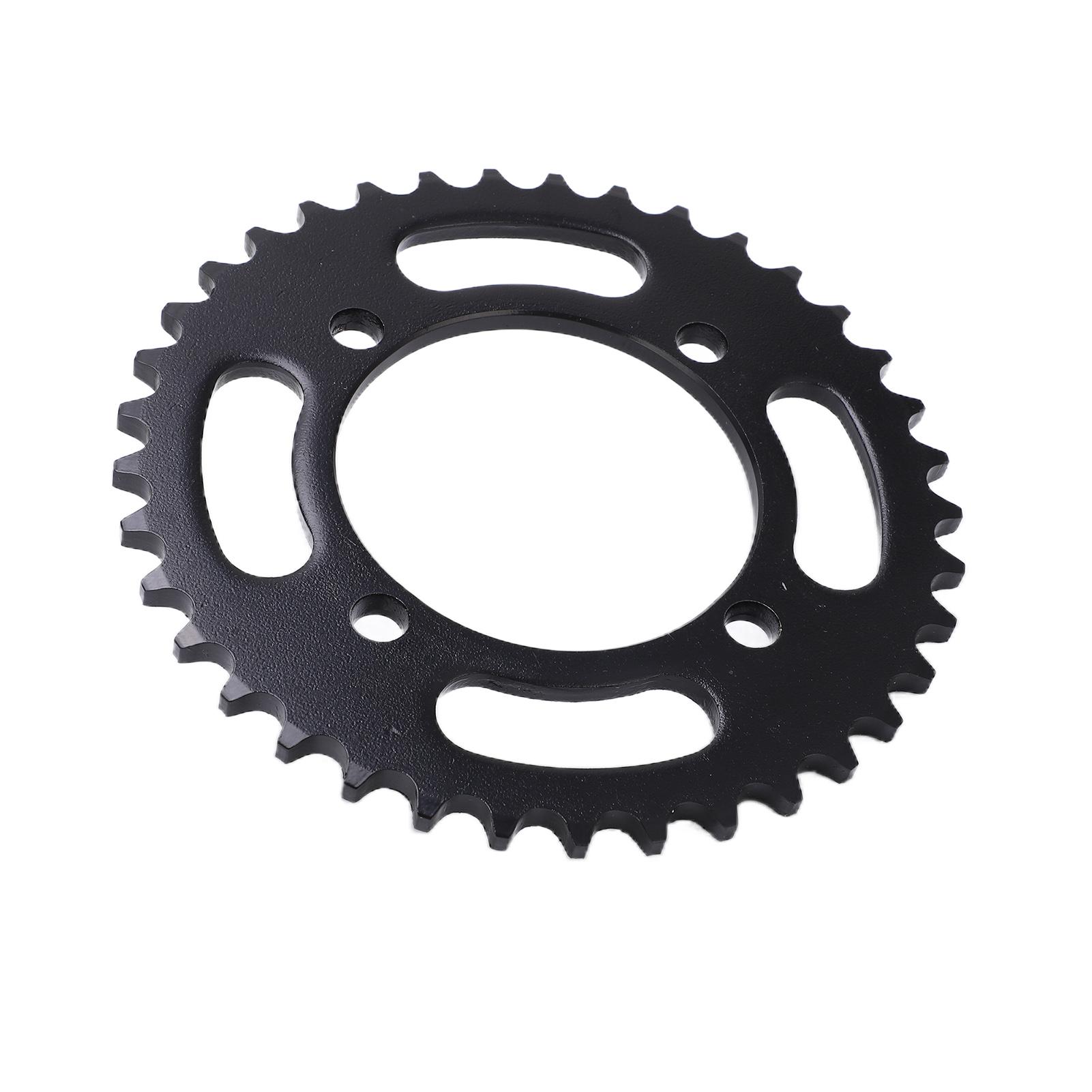 Rear Sprocket Black Steel 76mm 37 Teeth Chain Wheel Sprocket for Electric Bicycles Motorcycles Beach Vehicles
Rear Sprocket Black Steel 76mm 37 Teeth Chain Wheel Sprocket for Electric Bicycles Motorcycles Beach Vehicles