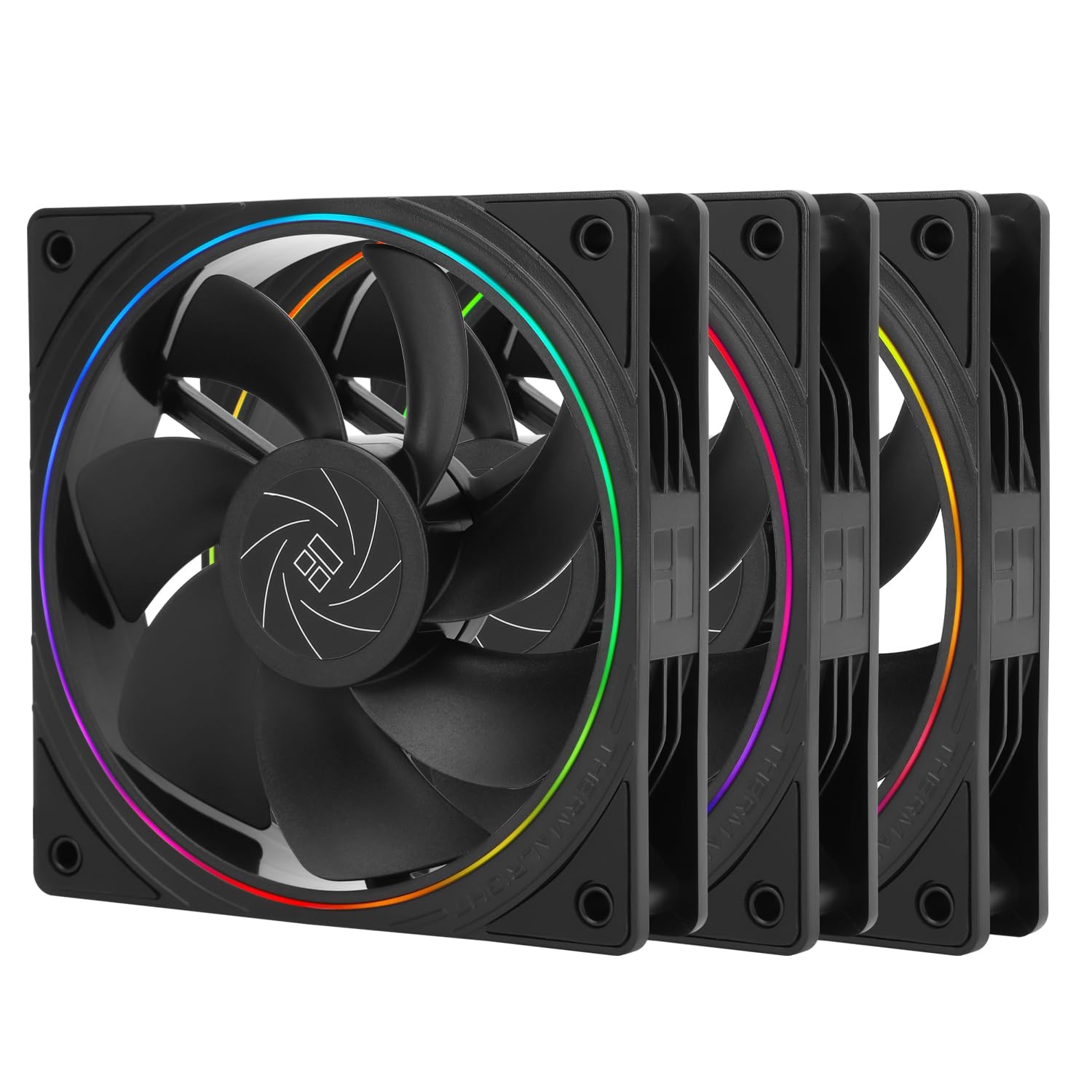 Thermalright X3 CPU Fan 120mm Backflow Fan Case Cooler Fan with ARGB 1500RPM Speed CPU Cooling Black PC PWM Quiet Computer Set of Fans TL-S12R
Thermalright X3 CPU Fan 120mm Backflow Fan Case Cooler Fan with ARGB 1500RPM Speed CPU Cooling Black PC PWM Quiet Computer Set of Fans TL-S12R