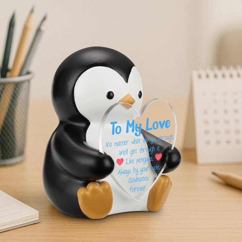 Cute Penguin Heart-hugging Figurine Micro-landscape Decorative Item
Cute Penguin Heart-hugging Figurine Micro-landscape Decorative Item
