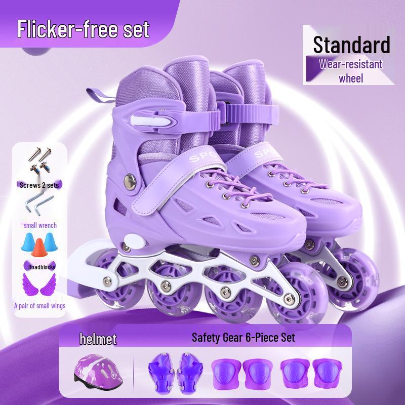 Kids Combo: Ice & Inline Skates for Beginners - Roller Skates Set for Boys & Girls L (37-40)
Kids Combo: Ice & Inline Skates for Beginners - Roller Skates Set for Boys & Girls L (37-40)