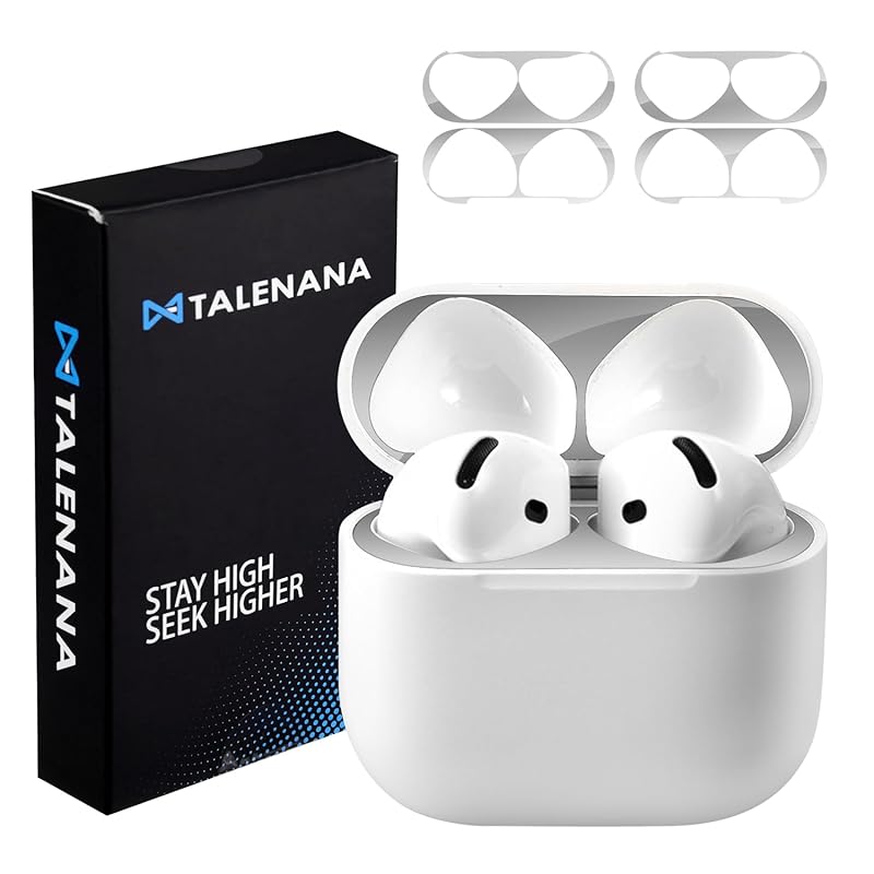 TALENANA compatible AirPods for 4 dust guard air pods 4 for guard cover 2 pieces Failure prevention adsorption dust rubbish metal Intrusion prevention
TALENANA compatible AirPods for 4 dust guard air pods 4 for guard cover 2 pieces Failure prevention adsorption dust rubbish metal Intrusion prevention