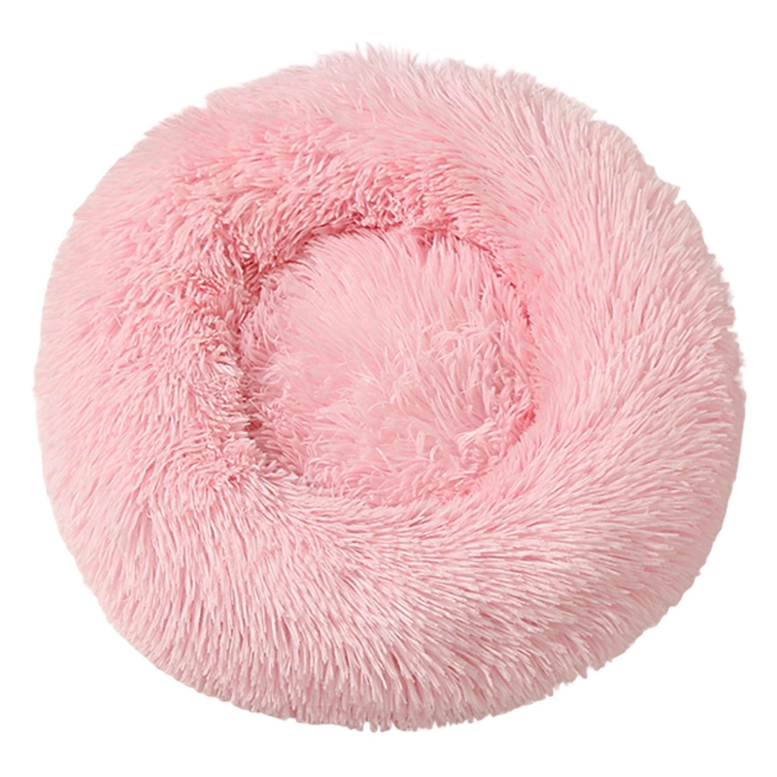50cm Plush Round Pet Bed Soft Long Fur Cushion Comfortable Nest for Dogs Cats Suitable for Small Medium Pets One Size
50cm Plush Round Pet Bed Soft Long Fur Cushion Comfortable Nest for Dogs Cats Suitable for Small Medium Pets One Size