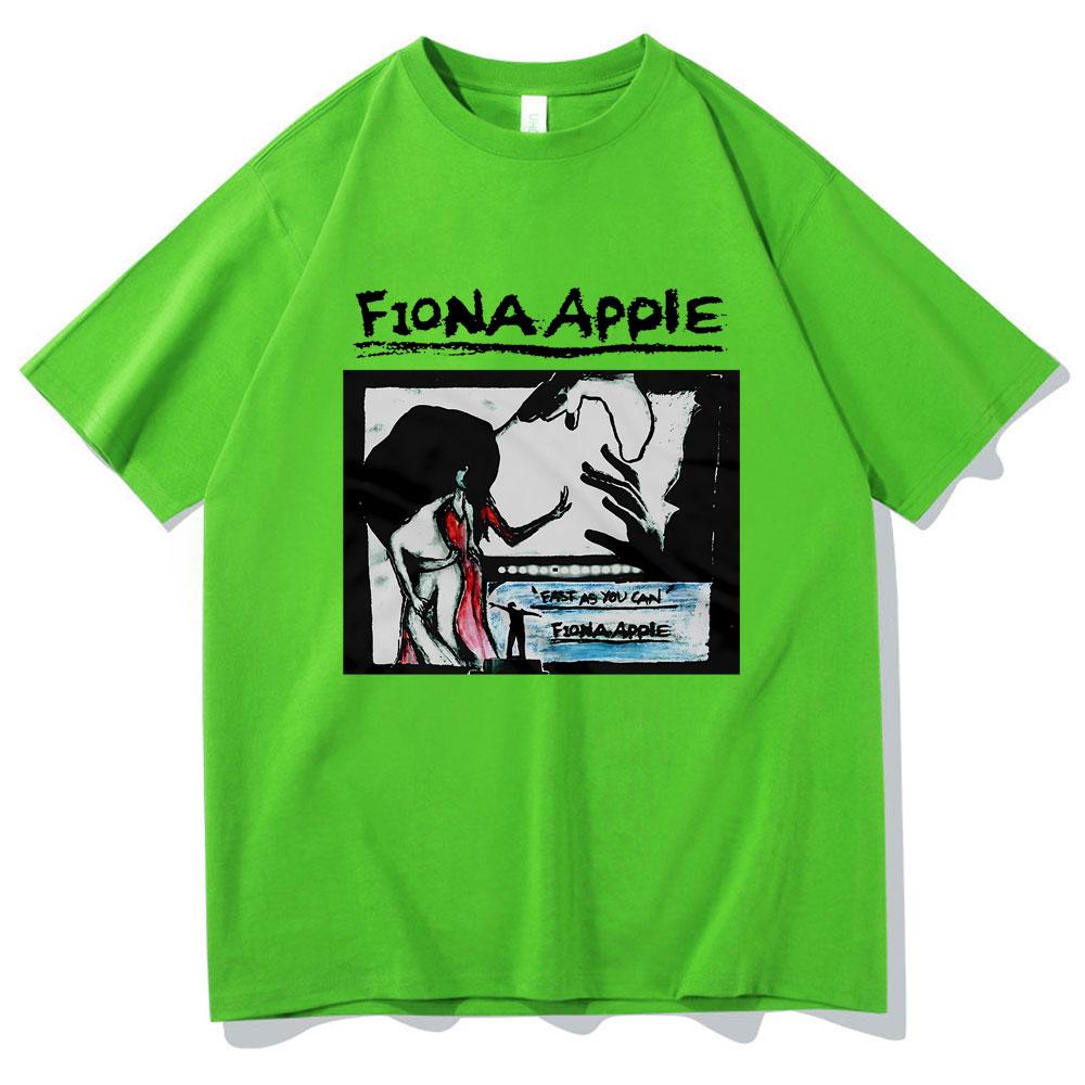 Rock Singer Fiona Apple Tshirt Men Women Hip Hop Fashion T Shirts Male High Quality Soft Cotton Oversized Tshirt Gift for Fans 4XL
Rock Singer Fiona Apple Tshirt Men Women Hip Hop Fashion T Shirts Male High Quality Soft Cotton Oversized Tshirt Gift for Fans 4XL