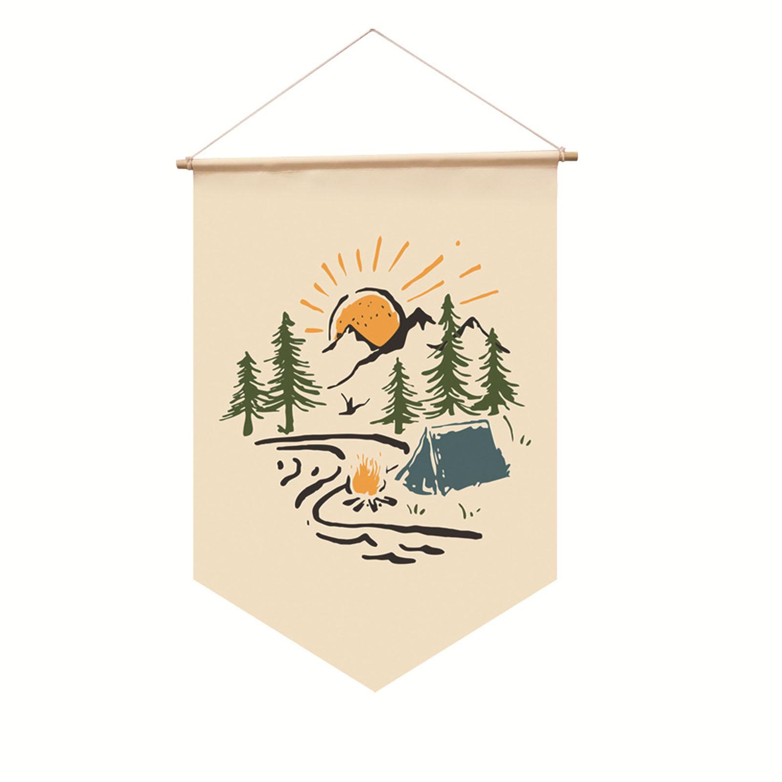 Camping Garden Flag Polyester Weather Resistant Camping Banners for Outdoor Picnic Decoration
Camping Garden Flag Polyester Weather Resistant Camping Banners for Outdoor Picnic Decoration