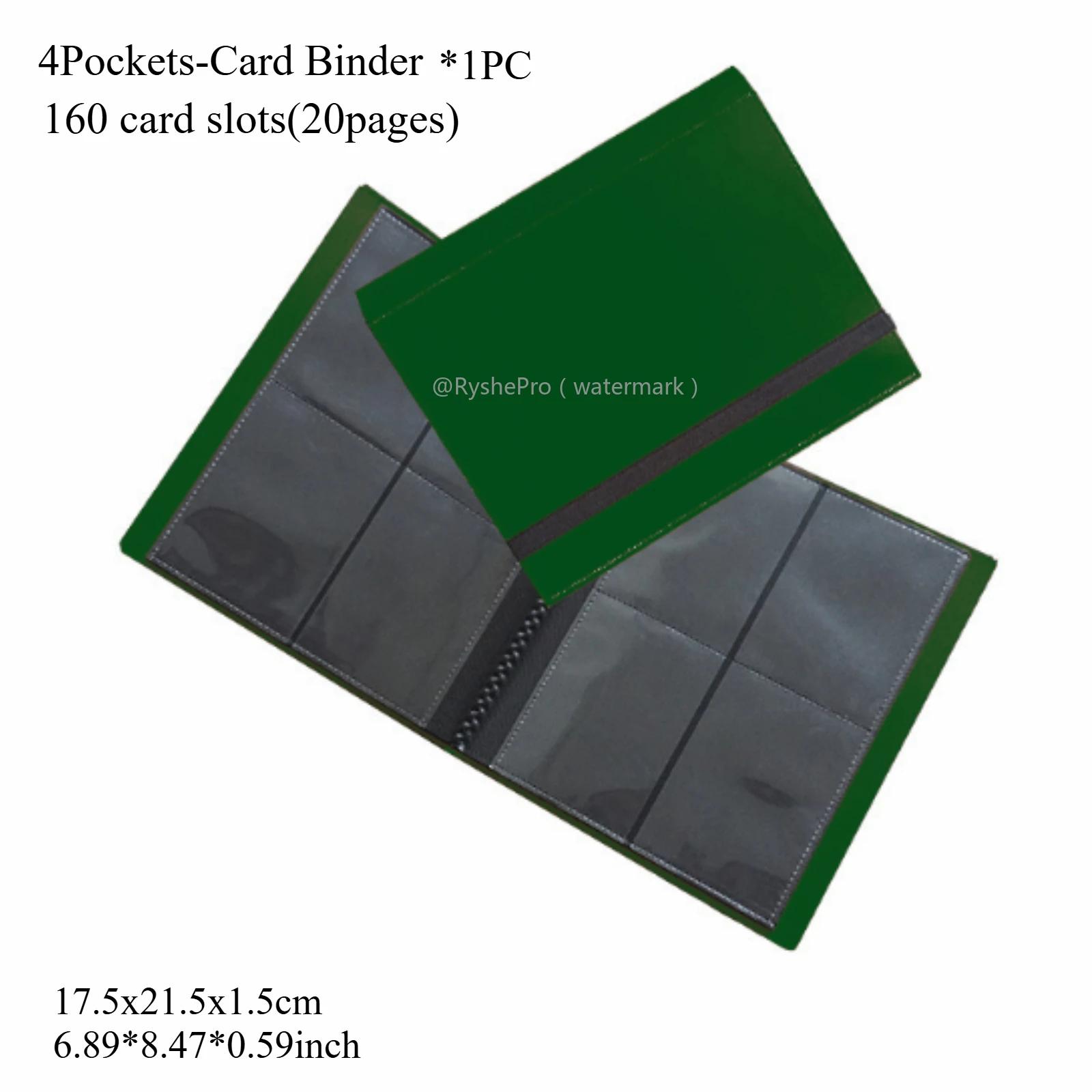 4/9/12 Pockets Trading Card Binder Album Display Holder Double Sided Storage Book Compatible with Gaming Cards Yugioh MTG TCG
4/9/12 Pockets Trading Card Binder Album Display Holder Double Sided Storage Book Compatible with Gaming Cards Yugioh MTG TCG