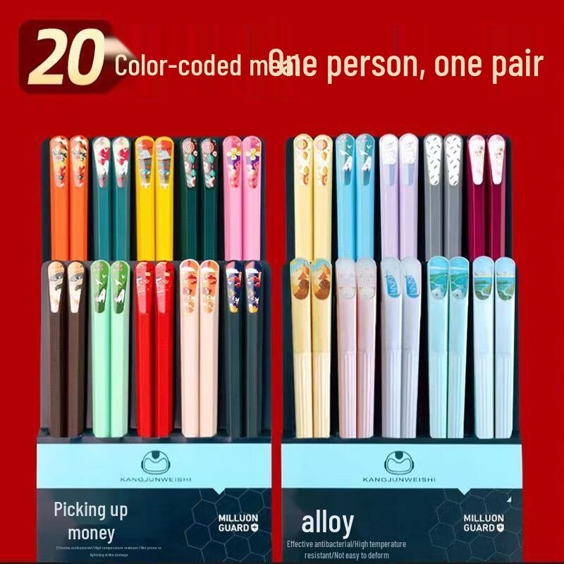 Ru Han Cartoon Healthy Alloy Chopsticks
Ru Han Cartoon Healthy Alloy Chopsticks