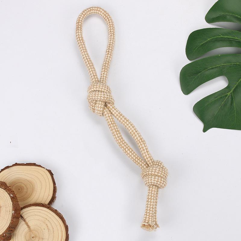 Pet Dog Toy Bite Rope Knot Cotton Rope Funny Cat Toy Bite Resistant and Sharp Teeth Pet Supplies Puppy Toys
Pet Dog Toy Bite Rope Knot Cotton Rope Funny Cat Toy Bite Resistant and Sharp Teeth Pet Supplies Puppy Toys