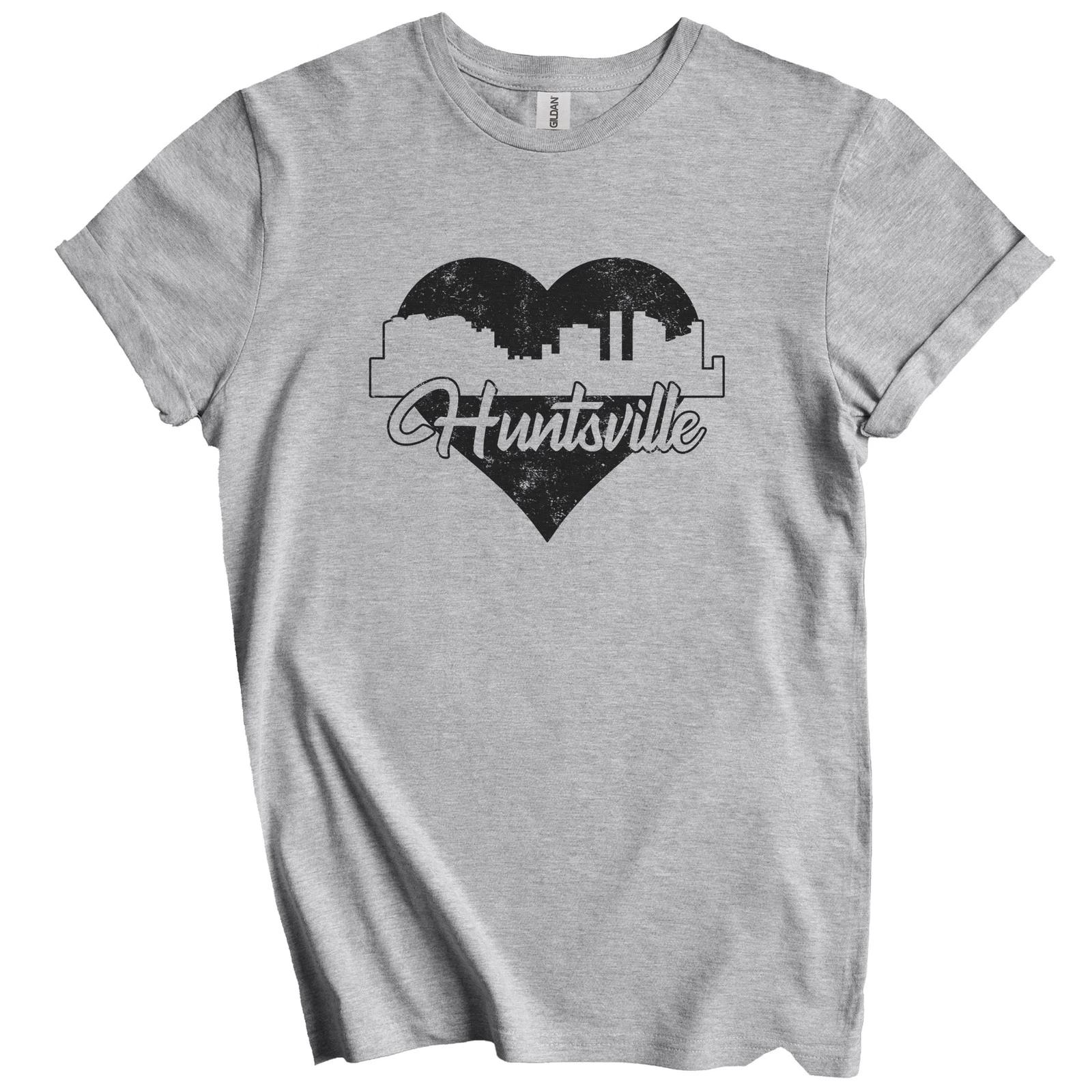 Retro Huntsville Alabama Skyline Heart Distressed T-Shirt 3XL
Retro Huntsville Alabama Skyline Heart Distressed T-Shirt 3XL