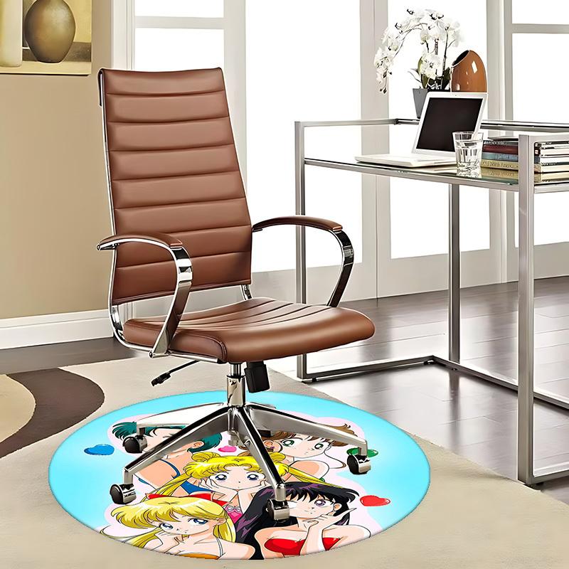 1pc Anime Sailor Moon Round Carpet Office Chair Mat, NonSlip Rug for Home Decor, Seasonal Gift, Suitable for Office, Living Room 80cm
1pc Anime Sailor Moon Round Carpet Office Chair Mat, NonSlip Rug for Home Decor, Seasonal Gift, Suitable for Office, Living Room 80cm