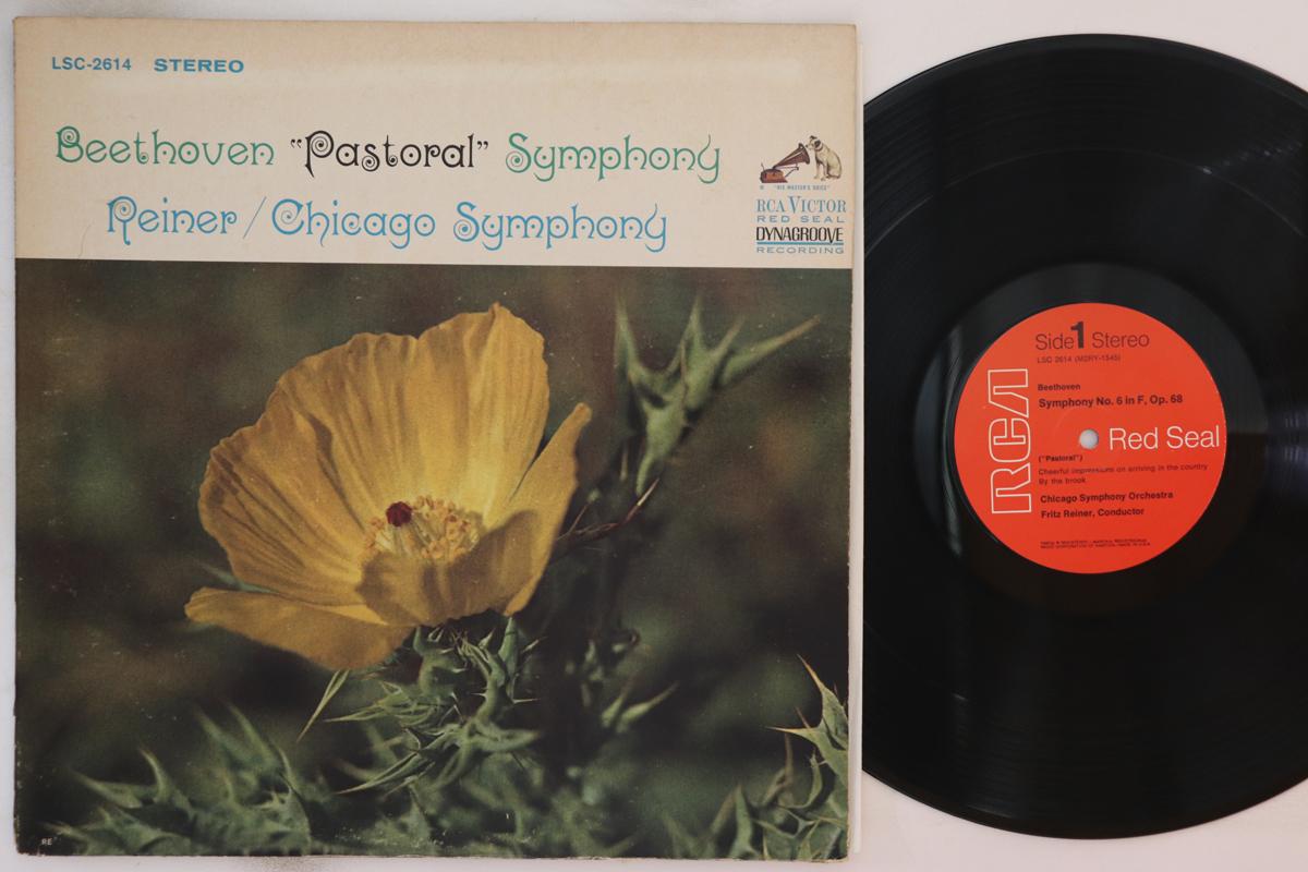 LP Record FRITZ REINER, CHICAGO SYMPHONY - Pastoral Symphony LSC2614 RCA Victor Red 1977 US Classical Used
LP Record FRITZ REINER, CHICAGO SYMPHONY - Pastoral Symphony LSC2614 RCA Victor Red 1977 US Classical Used
