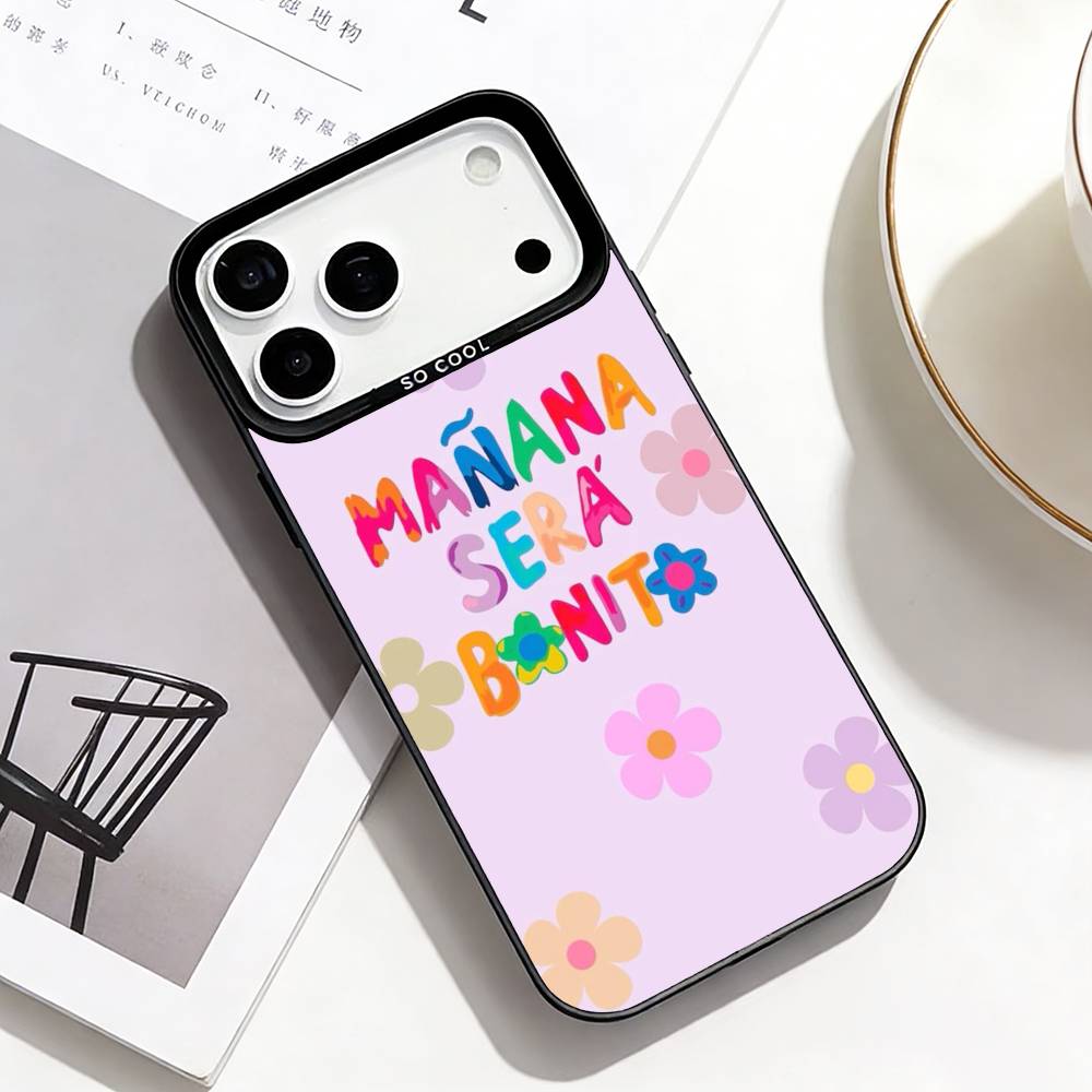 Vibrant Spring Charm M-Manana Sera Bonito Phone Case For iPhone17,16,15,14,13,12Pro Max Black Colored Silver Plated Inside Cover iPhone16
Vibrant Spring Charm M-Manana Sera Bonito Phone Case For iPhone17,16,15,14,13,12Pro Max Black Colored Silver Plated Inside Cover iPhone16