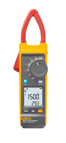 Fluke 393 FC Solar Clamp Meter, CAT III 1500 V, IP54, вимірювання потужності постійного струму, звуковий індикатор полярності, візуальна безперервність, програмне забезпечення Fluke Connect
Fluke 393 FC Solar Clamp Meter, CAT III 1500 V, IP54, вимірювання потужності постійного струму, звуковий індикатор полярності, візуальна безперервність, програмне забезпечення Fluke Connect