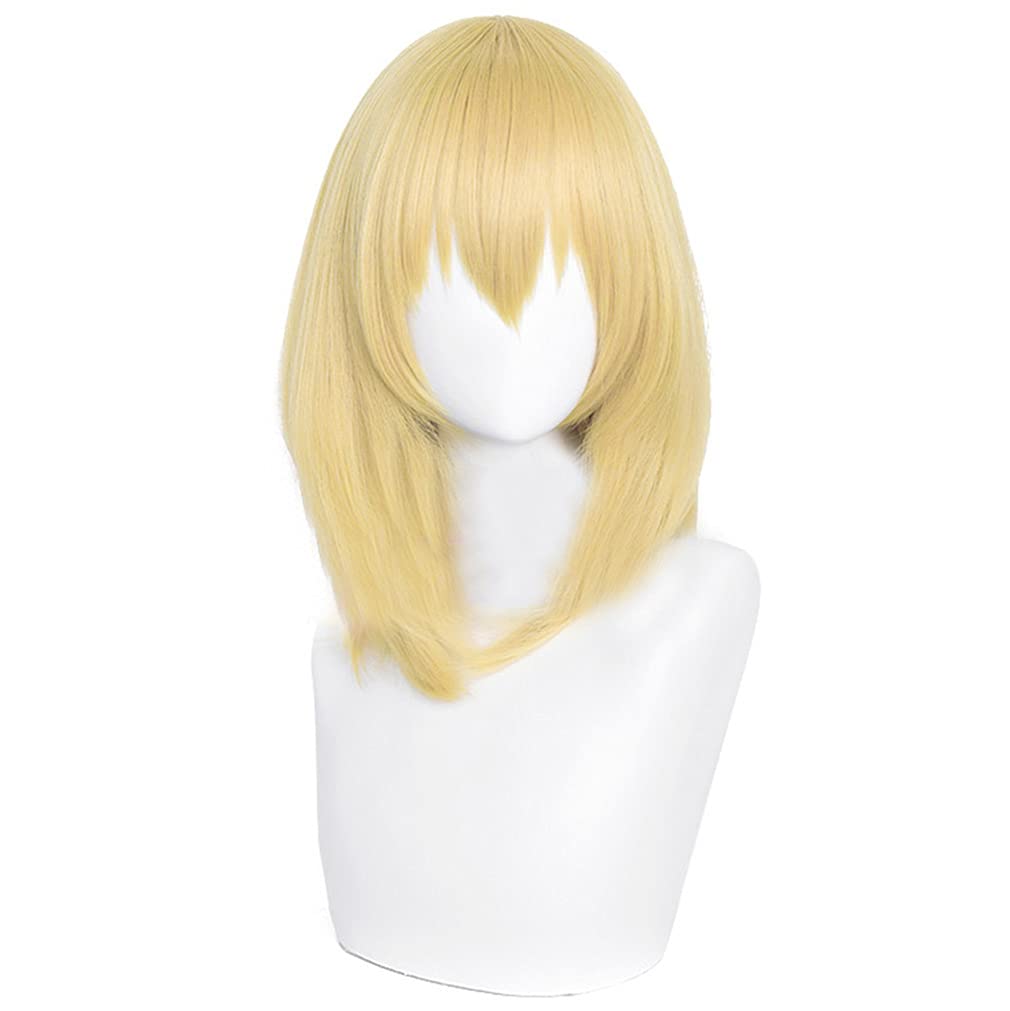 Парик для косплея ЛАОБАО Хаул, термостойкий, светлый парик боб, аксессуар для костюма для вечеринок, Хэллоуина, школьных фестивалей и мероприятий
Парик для косплея ЛАОБАО Хаул, термостойкий, светлый парик боб, аксессуар для костюма для вечеринок, Хэллоуина, школьных фестивалей и мероприятий