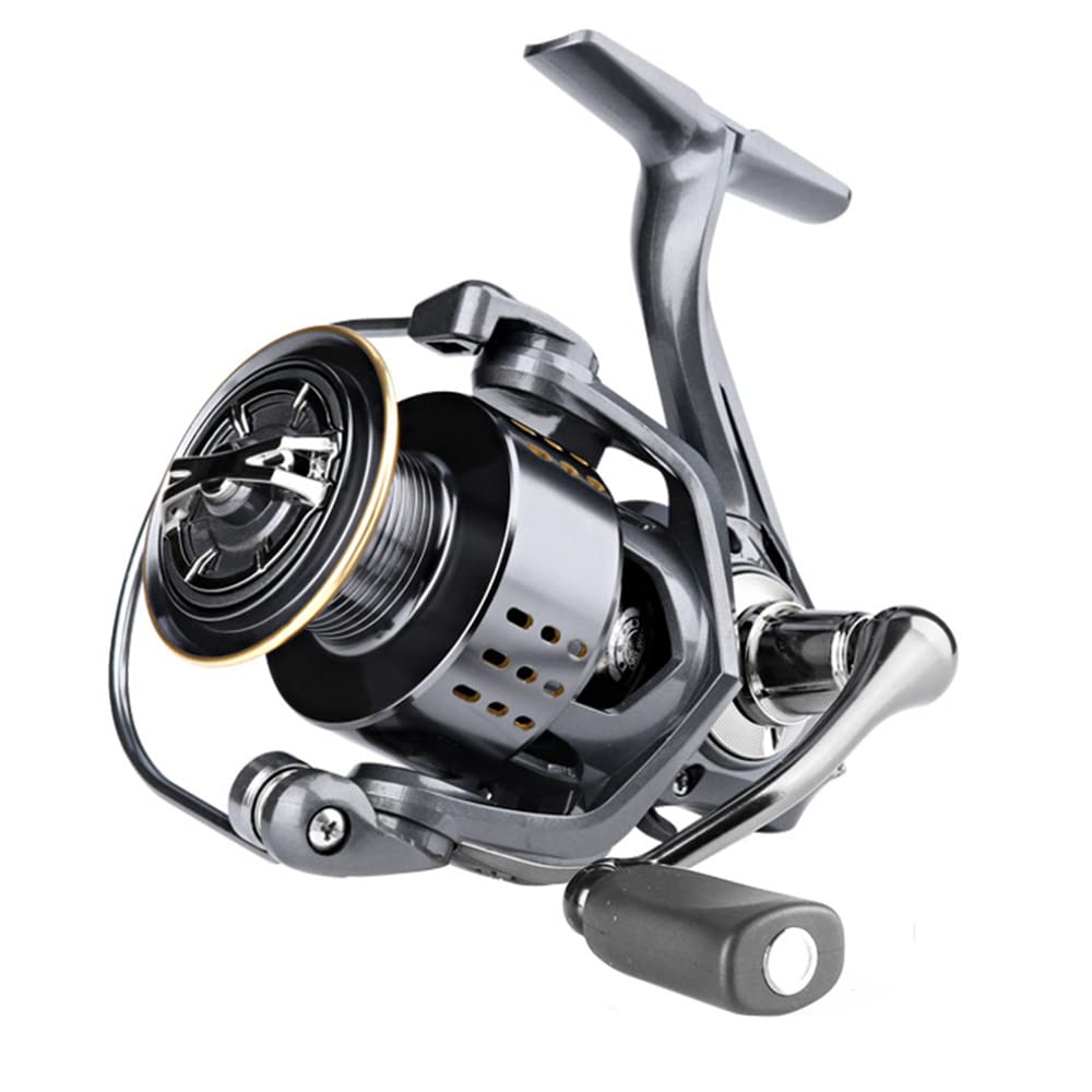 LNJLQW Spinning Reel Bait Reel Sea Reel Left and Right Interchangeable Reel Feels Comfortable Freshwater Saltwater Fishing Perfect for Beginners
LNJLQW Spinning Reel Bait Reel Sea Reel Left and Right Interchangeable Reel Feels Comfortable Freshwater Saltwater Fishing Perfect for Beginners