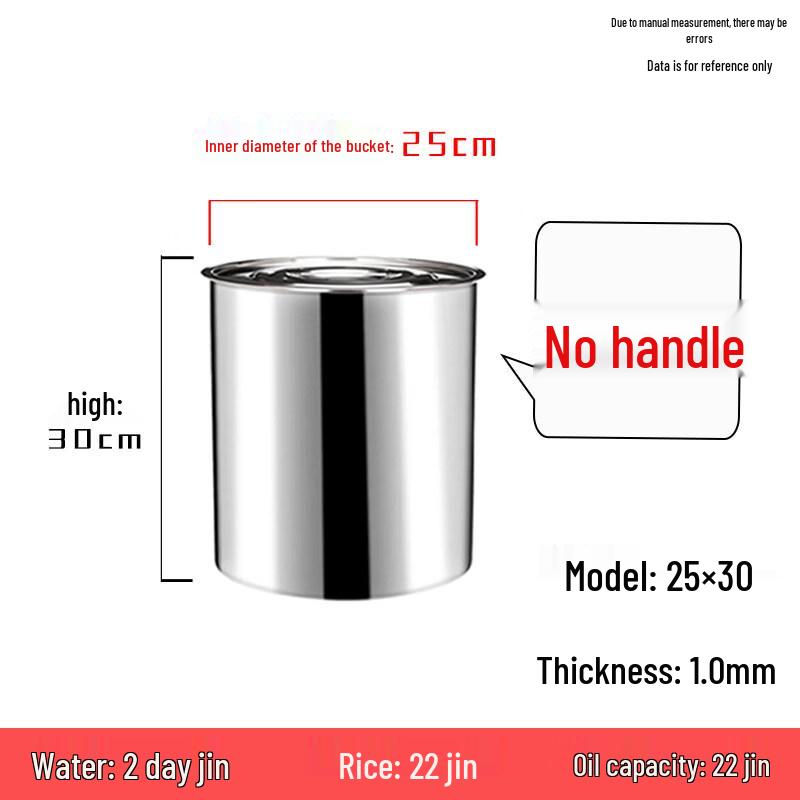 Non-Magnetic Stainless Steel Portable Water Storage Bucket
Non-Magnetic Stainless Steel Portable Water Storage Bucket