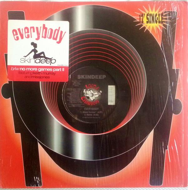 12inch Record SKIN DEEP - Everybody 3145784951 Loose Cannon 1996 US Dance & Electronica Used
12inch Record SKIN DEEP - Everybody 3145784951 Loose Cannon 1996 US Dance & Electronica Used