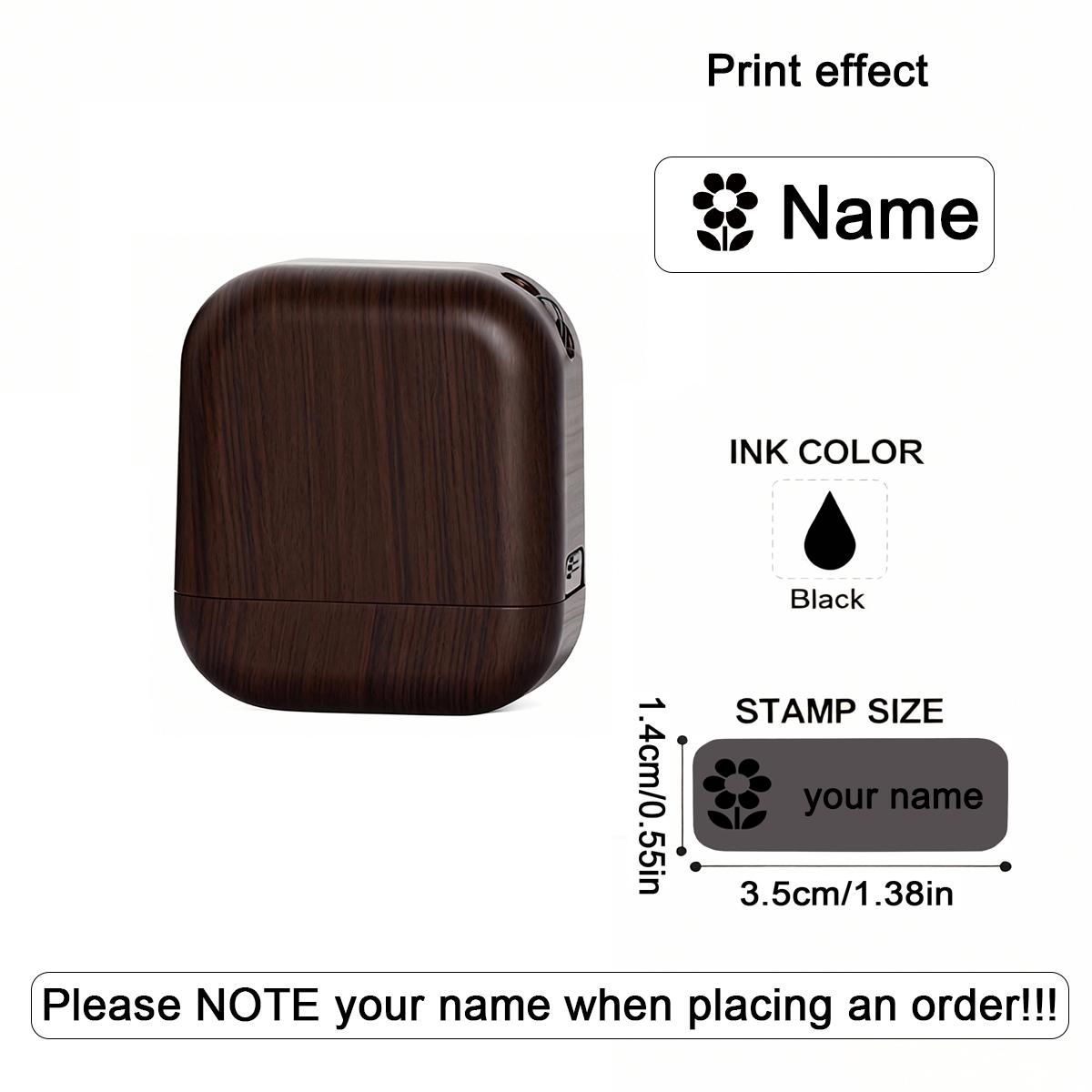 Wood Grain Custom Name Stamp Signature Customized Name Seal Office Kindergarten Clothes Label Reusable Personalized Text Stamp
Wood Grain Custom Name Stamp Signature Customized Name Seal Office Kindergarten Clothes Label Reusable Personalized Text Stamp