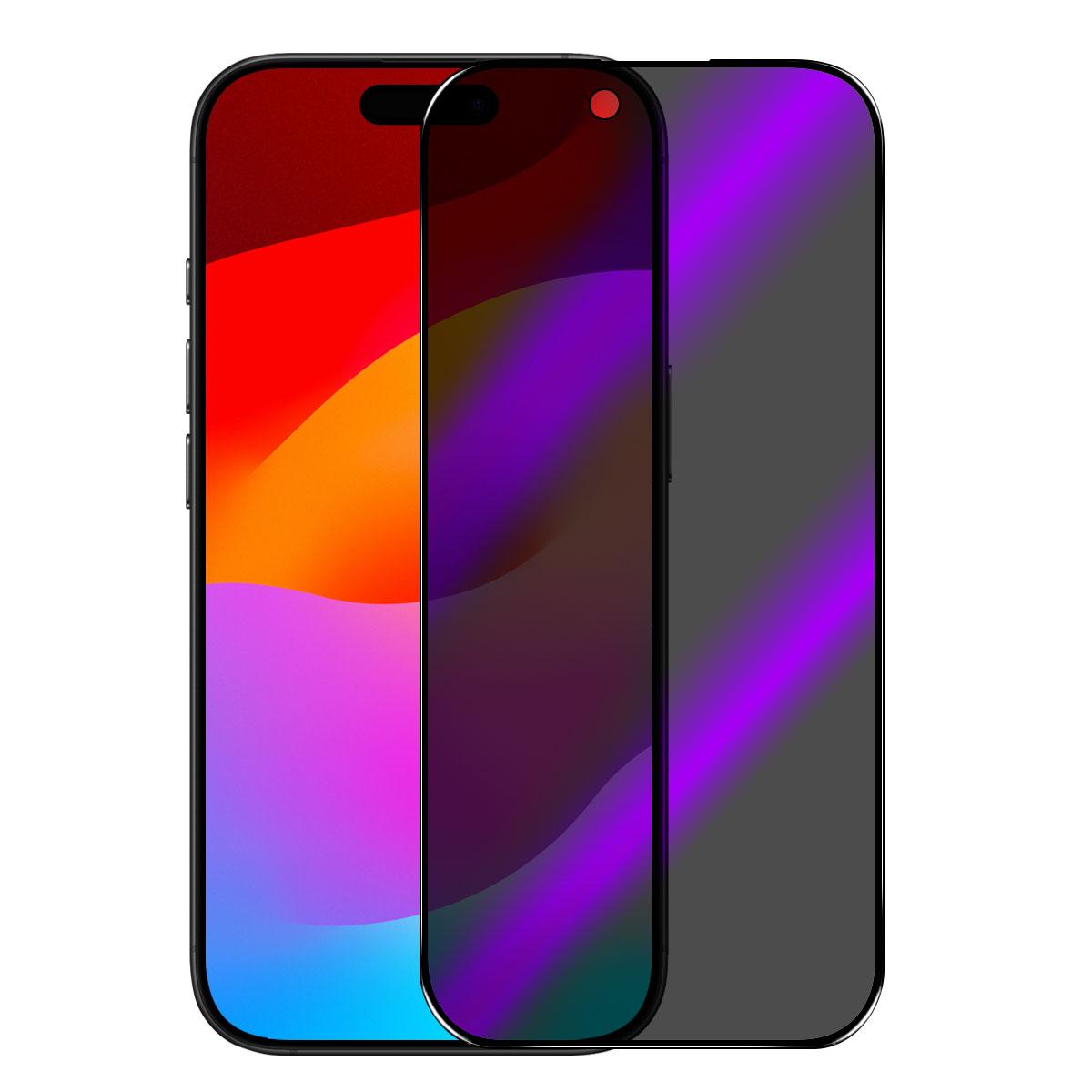 NORTHJO A++ Захисна плівка для iPhone Air з функцією конфіденційності, повне покриття клеєм, шовкографія, захист від шпигунства, від синього світла, загартоване скло A
NORTHJO A++ Захисна плівка для iPhone Air з функцією конфіденційності, повне покриття клеєм, шовкографія, захист від шпигунства, від синього світла, загартоване скло A
