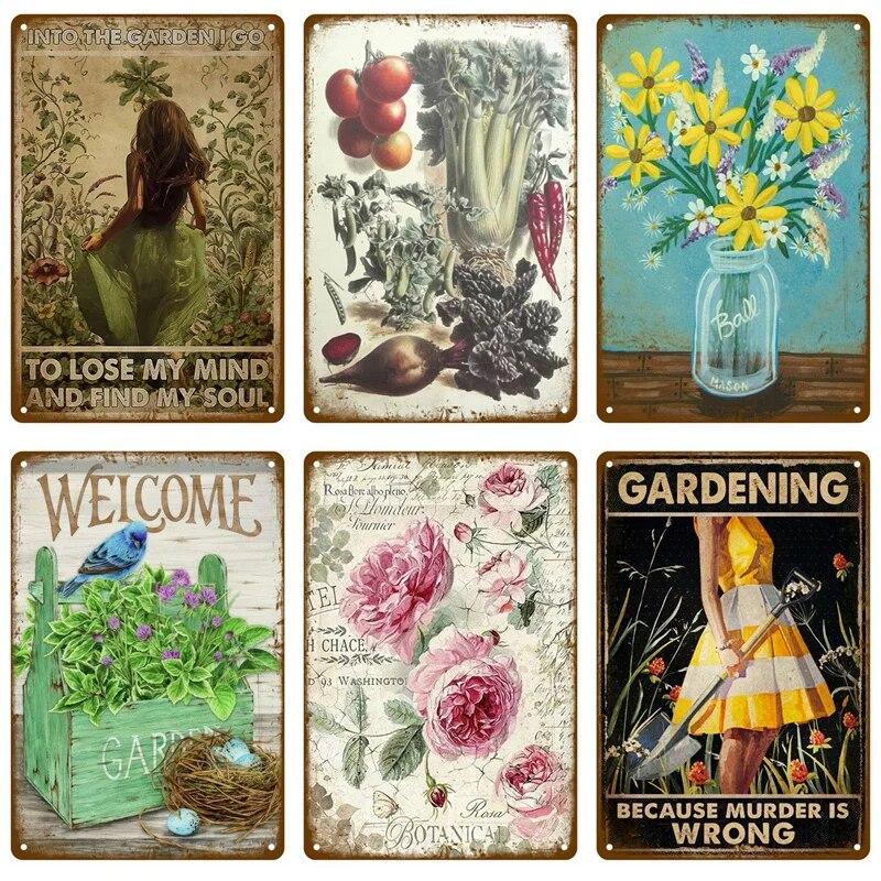 Винтажные металлические таблички, декор, садовые цветочные правила, металлический знак для паба, бара, домашний декор стен, художественные оловянные вывески, цветочный плакат, подарок
Винтажные металлические таблички, декор, садовые цветочные правила, металлический знак для паба, бара, домашний декор стен, художественные оловянные вывески, цветочный плакат, подарок