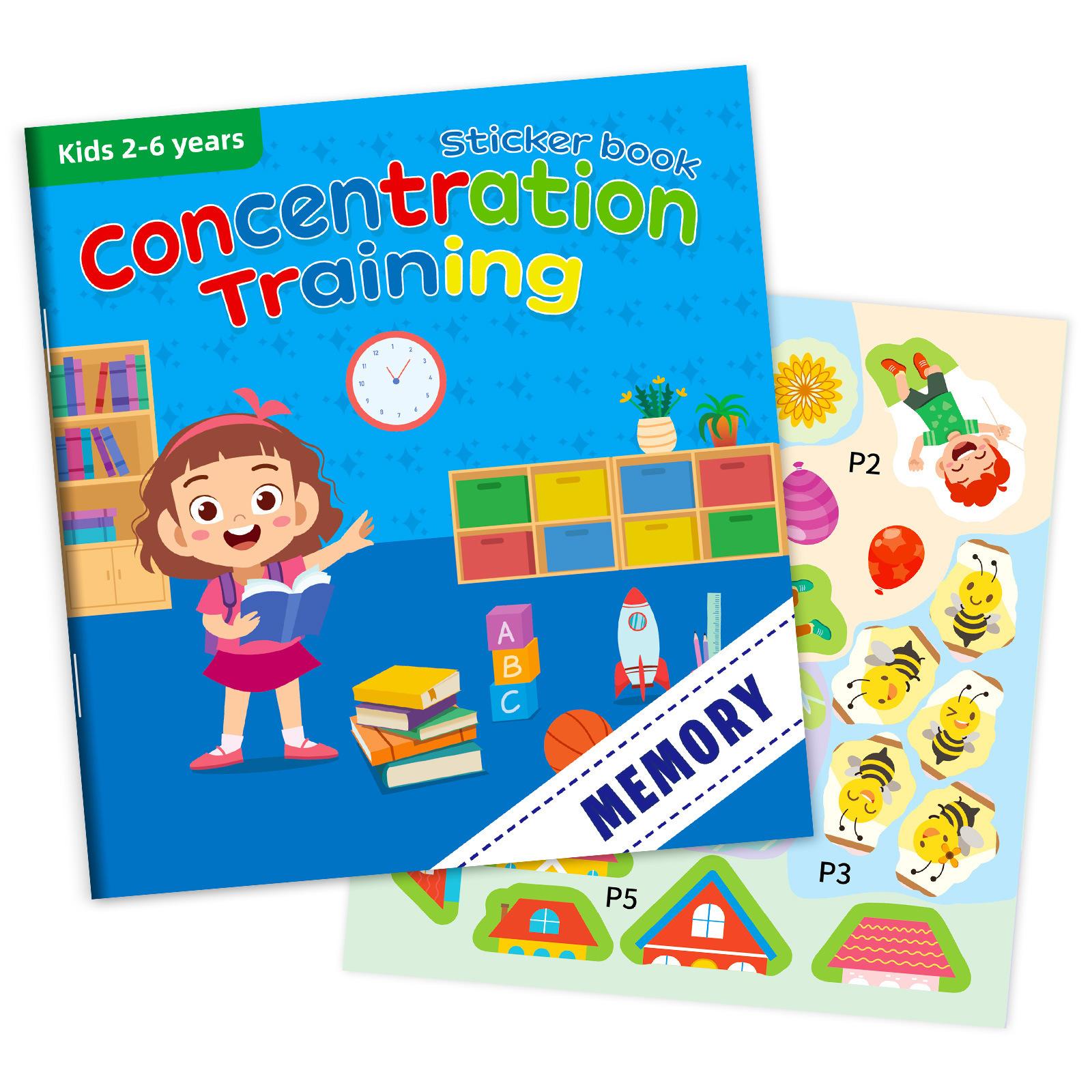Children S Memory Training Sticker Book Baby Potential Development Sticker Game Book Spot Batch
Children S Memory Training Sticker Book Baby Potential Development Sticker Game Book Spot Batch