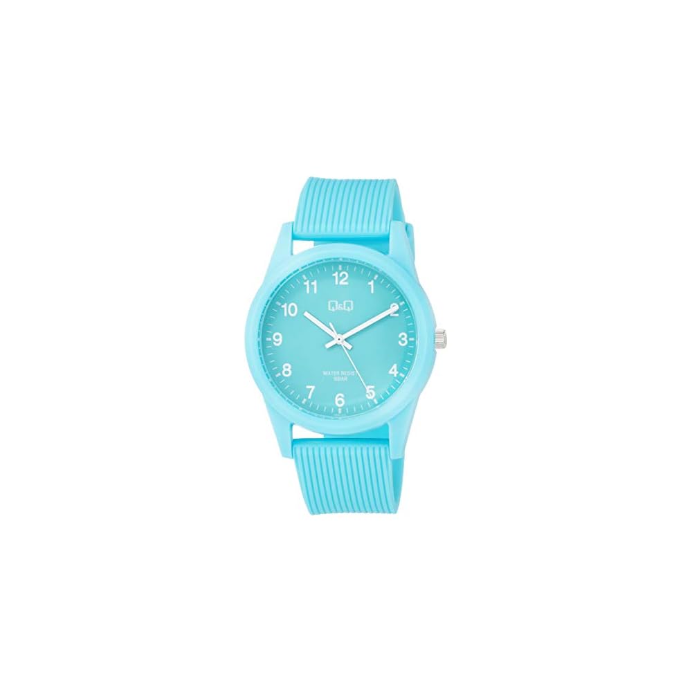 Citizen Q&Q Analog Waterproof Watch Mint Green with Urethane Strap for Women
Citizen Q&Q Analog Waterproof Watch Mint Green with Urethane Strap for Women