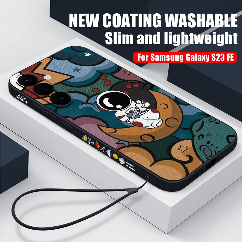 Красочный мягкий чехол для Samsung S24 + S23 серии Xiaomi iPhone 15 Pro 14 13 11 8/7, чехол с изображением астронавта, ультратонкий чехол со шнурком-веревкой
Красочный мягкий чехол для Samsung S24 + S23 серии Xiaomi iPhone 15 Pro 14 13 11 8/7, чехол с изображением астронавта, ультратонкий чехол со шнурком-веревкой