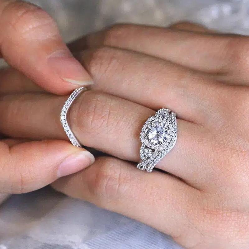 Huitan Trendy 3Pcs Set Rings for Women Full Bling Iced Out Cubic Zircon Statement Female Accessories Wedding Engagement Jewelry 6
Huitan Trendy 3Pcs Set Rings for Women Full Bling Iced Out Cubic Zircon Statement Female Accessories Wedding Engagement Jewelry 6
