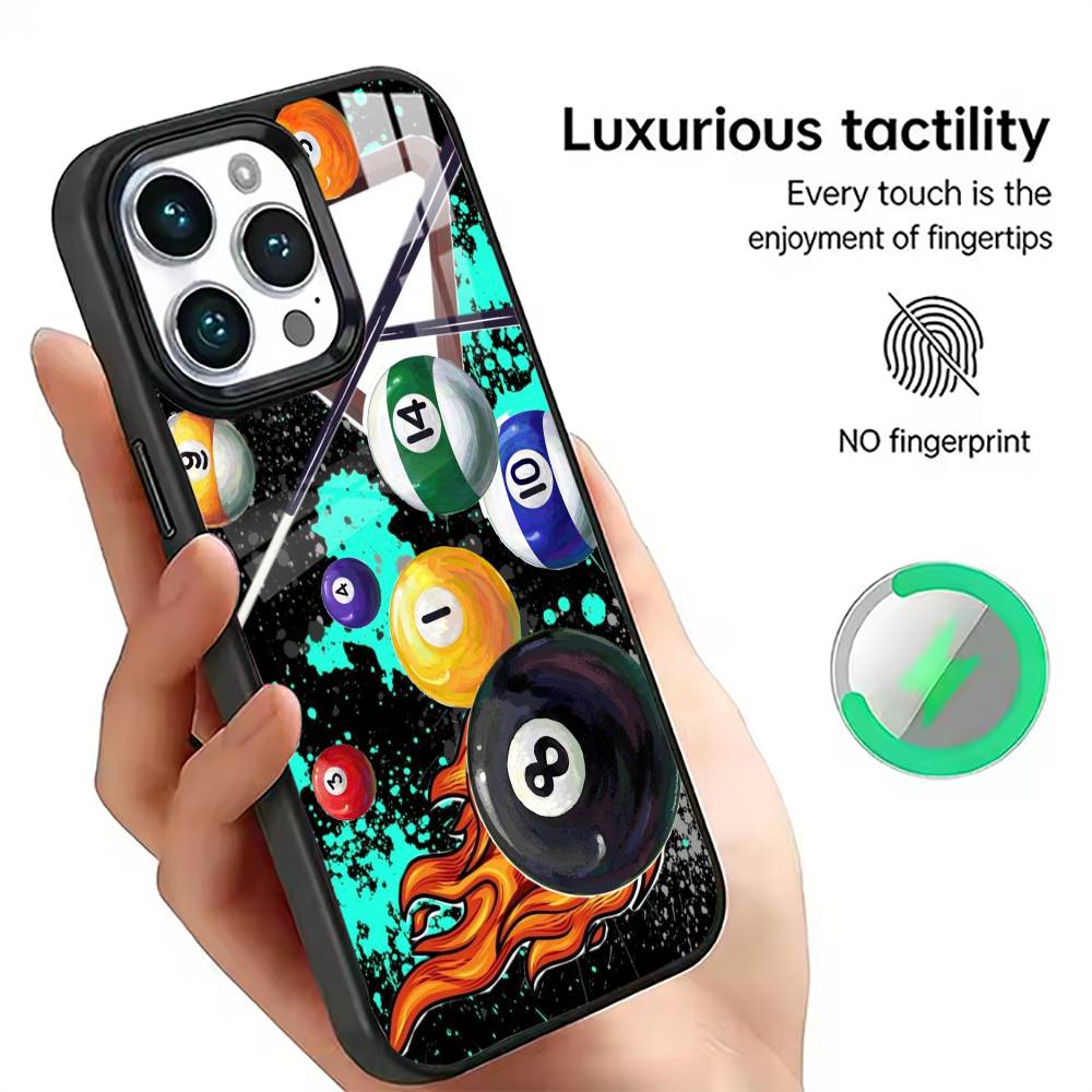 Billiards 8 Ball Aesthetic Phone Case For iPhone17,16,15,14,13,12,11 Plus,Pro Magnetic with Magsafe Wireless Charging iPhone13
Billiards 8 Ball Aesthetic Phone Case For iPhone17,16,15,14,13,12,11 Plus,Pro Magnetic with Magsafe Wireless Charging iPhone13