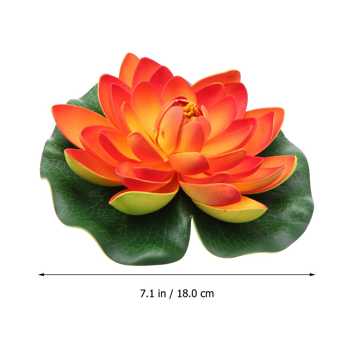 1Pcs Artificial Floating Water Lily Lotus Simulation Flower Pond Decor 28Cm Red Premium Eva Material Natural Look Home Garden помаранчевий
1Pcs Artificial Floating Water Lily Lotus Simulation Flower Pond Decor 28Cm Red Premium Eva Material Natural Look Home Garden помаранчевий