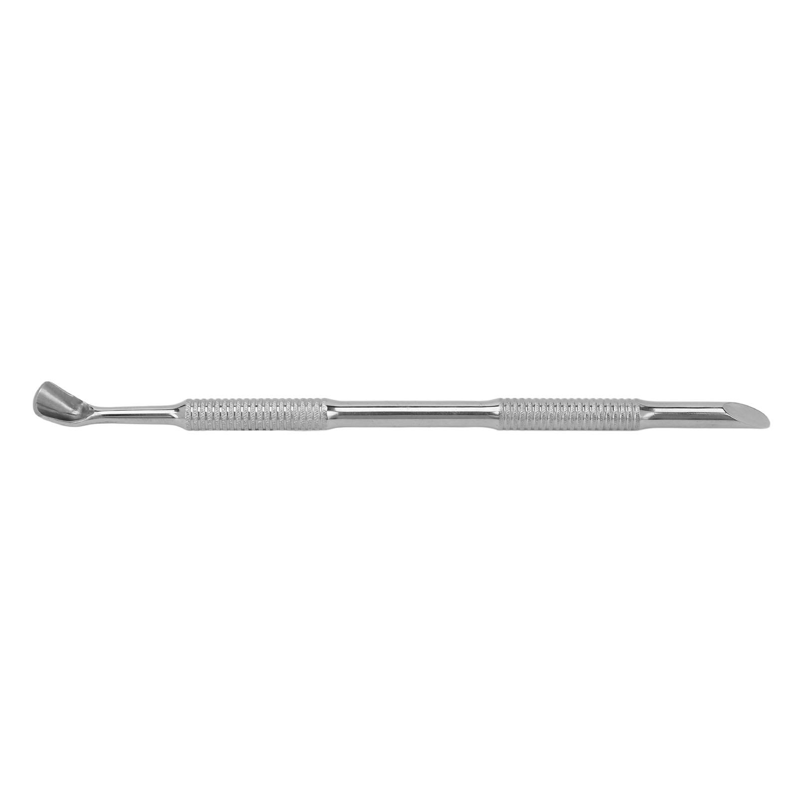 Cuticle Pusher Dual Sided Stainless Steel Slip Resistant Manicure Pedicure Cuticle Remover Tool
Cuticle Pusher Dual Sided Stainless Steel Slip Resistant Manicure Pedicure Cuticle Remover Tool