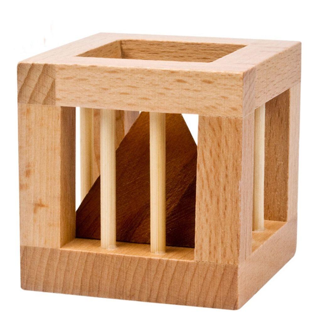 Triangle Teaser Puzzle 3D Unlock Unlock Unlock Cage Apart Triangle Luban Lock Family Playing 1pc
Triangle Teaser Puzzle 3D Unlock Unlock Unlock Cage Apart Triangle Luban Lock Family Playing 1pc