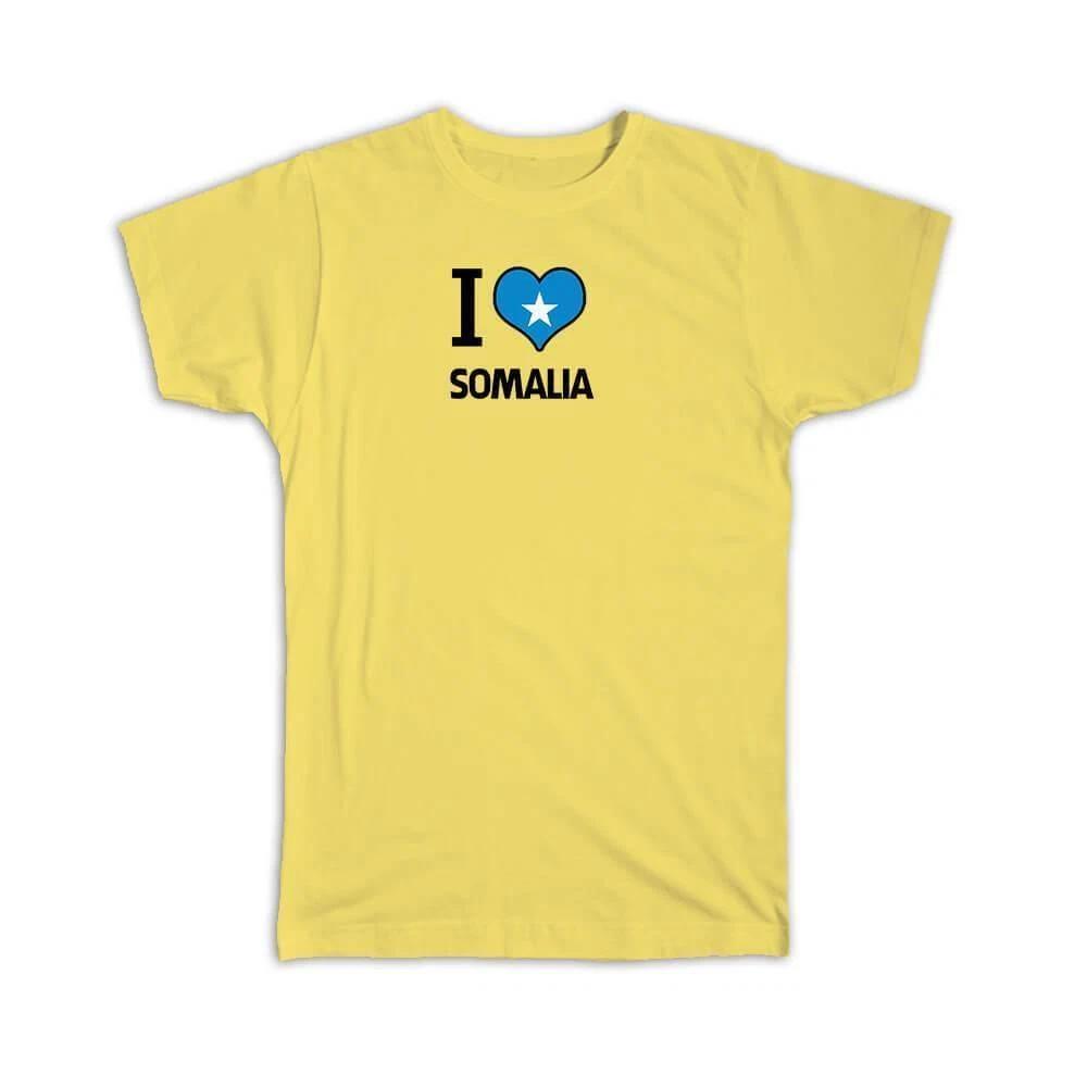 Gift T-Shirt : I Love Somalia Flag Heart Country Crest Somali Expat S
Gift T-Shirt : I Love Somalia Flag Heart Country Crest Somali Expat S