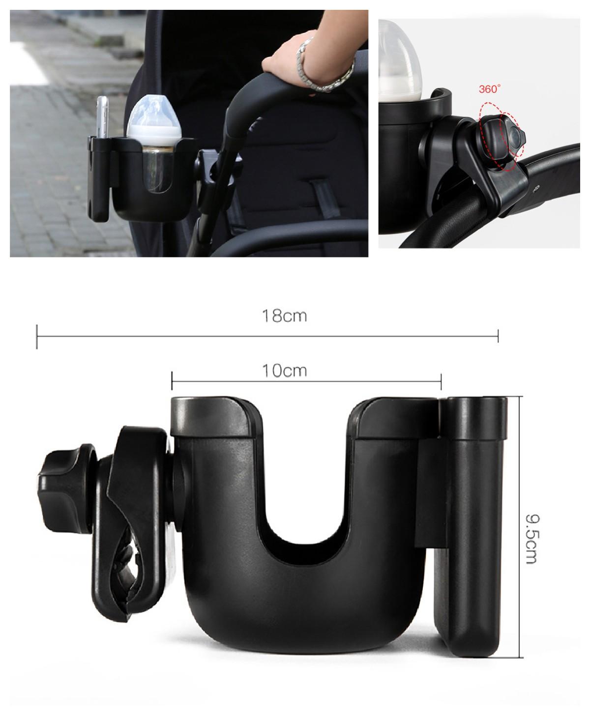 Universal 2-In-1 Cup Phone Holder Baby Stroller Multi-Functional Cup Holder for wheelchairs bicycles electric scooters
Universal 2-In-1 Cup Phone Holder Baby Stroller Multi-Functional Cup Holder for wheelchairs bicycles electric scooters