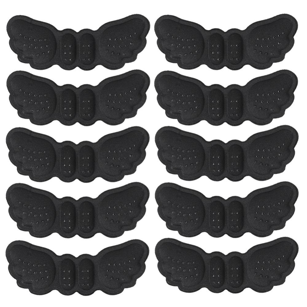 5 Pairs Anti-slip 4D Sponge Heel Pads Butterfly Wing Black Shoe Inserts Invisible Thickened Foot Pads Anti-wear Care
5 Pairs Anti-slip 4D Sponge Heel Pads Butterfly Wing Black Shoe Inserts Invisible Thickened Foot Pads Anti-wear Care