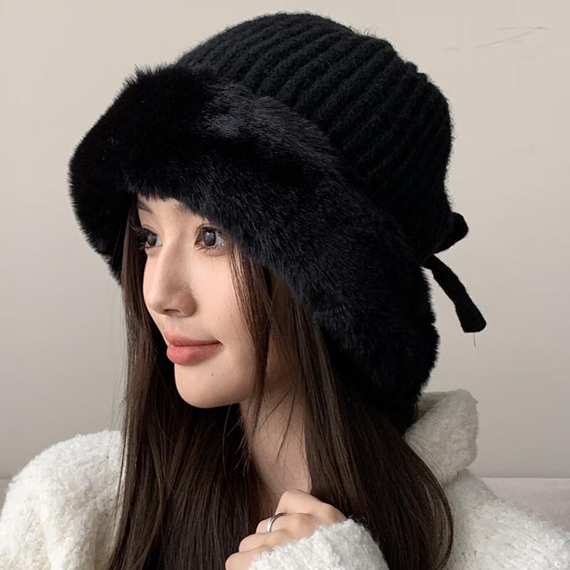 Junbie Cute Bow Plush Knitted Warm Hat
Junbie Cute Bow Plush Knitted Warm Hat