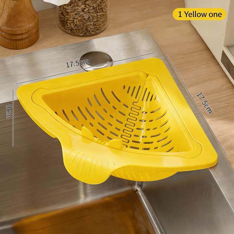 Magnetic Sink Drain Basket Triangle Vegetable and Fruit Drainage Basket Food Waste Filter Collector Kitchen Storage Organizer жовтий
Magnetic Sink Drain Basket Triangle Vegetable and Fruit Drainage Basket Food Waste Filter Collector Kitchen Storage Organizer жовтий
