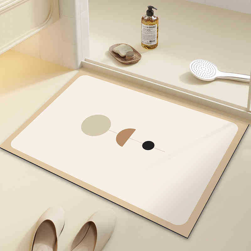 Ins Wind Diatom Mud Floor Mat Toilet Bathroom Water Absorption Quick Drying Easy Care Floor Mat Household Non-Slip And Dirt-Resistant Foot Mat 50*80cm
Ins Wind Diatom Mud Floor Mat Toilet Bathroom Water Absorption Quick Drying Easy Care Floor Mat Household Non-Slip And Dirt-Resistant Foot Mat 50*80cm