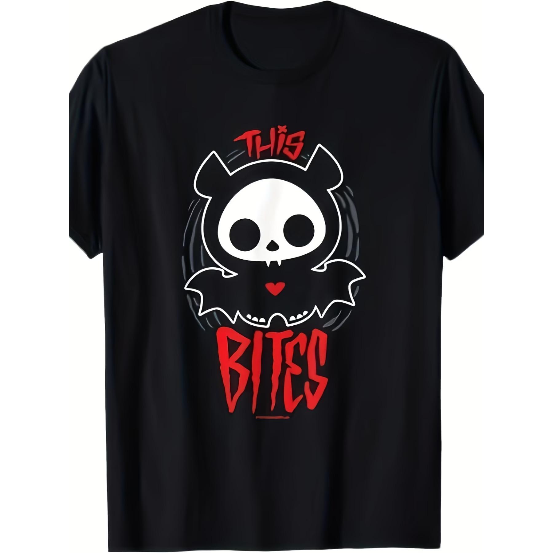 Skelanimals Diego Bat This Bites Red Logo T-Shirt - Vintage Unisex Soft Breathable Cotton Tee with Spooky for All-Season XXL
Skelanimals Diego Bat This Bites Red Logo T-Shirt - Vintage Unisex Soft Breathable Cotton Tee with Spooky for All-Season XXL