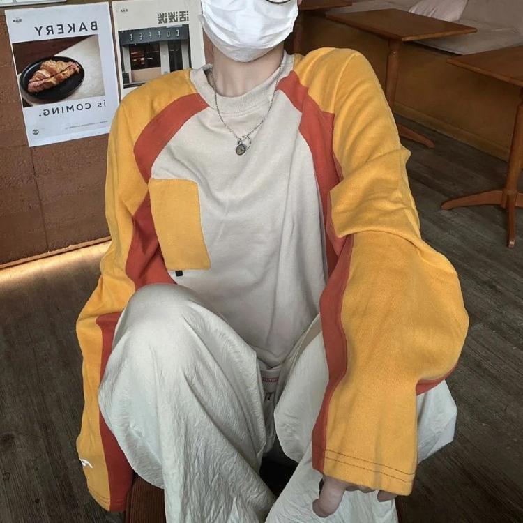 Harajuku толстовки в японском стиле женские хиппи большие футболки с длинными рукавами хлопковые корейские уличные лоскутные топы
Harajuku толстовки в японском стиле женские хиппи большие футболки с длинными рукавами хлопковые корейские уличные лоскутные топы