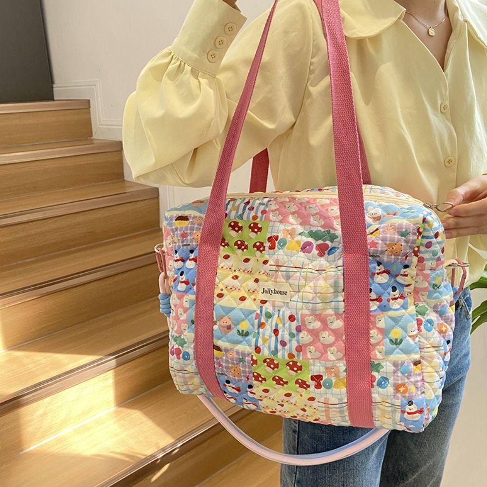 Colorful Pattern Mommy Shoulder Bag Multifunctional Milk Bottle Storage Bag Diaper Handbag Baby
Colorful Pattern Mommy Shoulder Bag Multifunctional Milk Bottle Storage Bag Diaper Handbag Baby