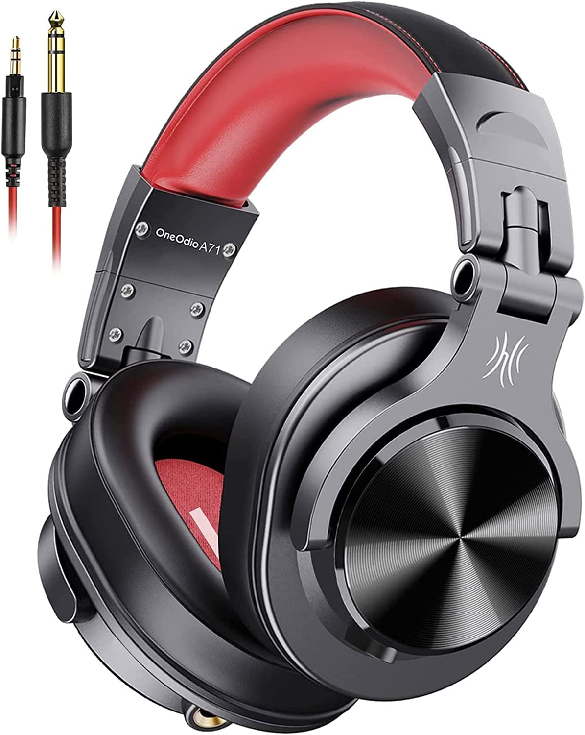 OneOdio A71 Wired Headphones High-Resolution Monitor DJ Closed-Back Dual-Port Red with In-Line Microphone for Gaming Music Recording Phone Calls
OneOdio A71 Wired Headphones High-Resolution Monitor DJ Closed-Back Dual-Port Red with In-Line Microphone for Gaming Music Recording Phone Calls