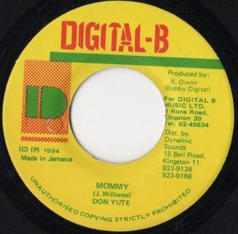 7inch Record DON YUTE - Mommy NONE Digital-B 1994 Jamaica Reggae, Ska & Dub Used
7inch Record DON YUTE - Mommy NONE Digital-B 1994 Jamaica Reggae, Ska & Dub Used