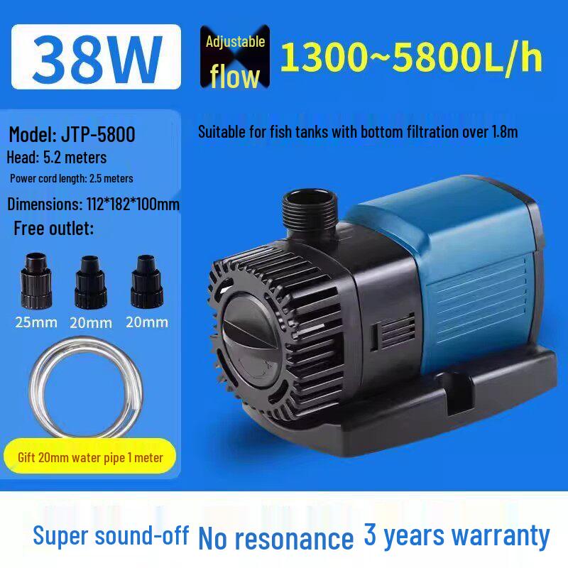 YunDuo 38W Adjustable Flow Aquarium Water Pump
YunDuo 38W Adjustable Flow Aquarium Water Pump