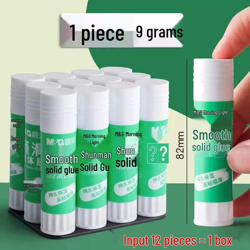 Chen & Guang Multi-functional High Viscosity Solid Glue Stick, 21g - Ideal for Student Crafts and Office Use 1 stick
Chen & Guang Multi-functional High Viscosity Solid Glue Stick, 21g - Ideal for Student Crafts and Office Use 1 stick