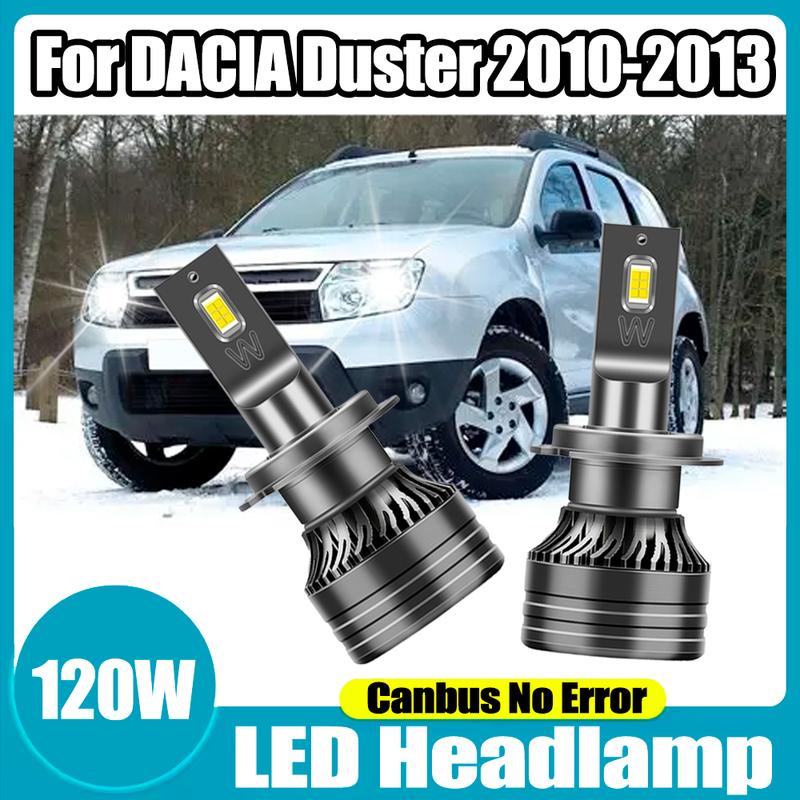 2PCS LED Headlight 20000LM Canbus No Error 120W H7 Car Headlight 6000K White LED Headlamp CSP Chips For DACIA Duster 2010-2013 H7
2PCS LED Headlight 20000LM Canbus No Error 120W H7 Car Headlight 6000K White LED Headlamp CSP Chips For DACIA Duster 2010-2013 H7