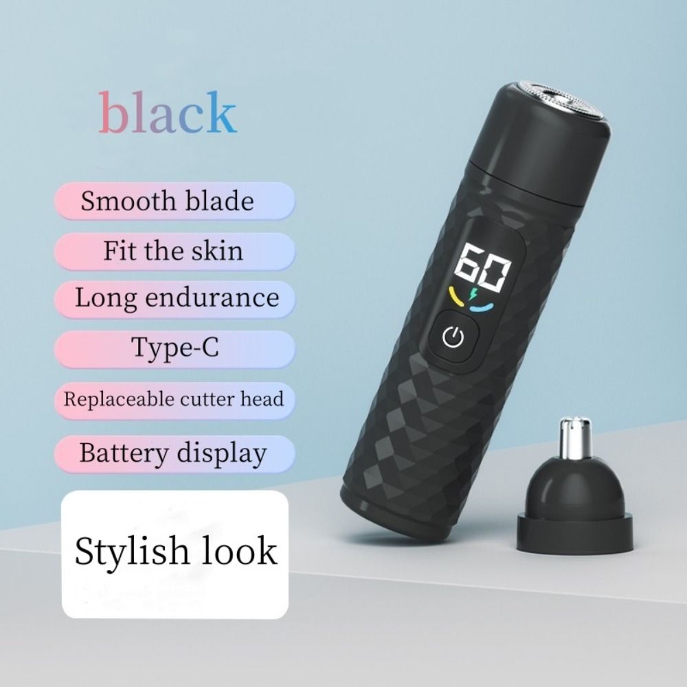 Rechargeable Electric Razor Two Gears Nose Hair Trimming Electric Nose Hair Trimmer Travel Carry
Rechargeable Electric Razor Two Gears Nose Hair Trimming Electric Nose Hair Trimmer Travel Carry