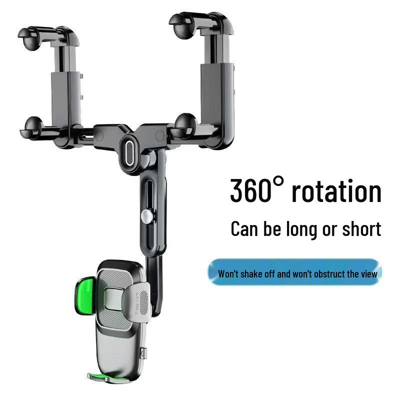 10th Gen Retractable Car Mount: Rearview Mirror Backup Camera & Multifunctional Phone Holder
10th Gen Retractable Car Mount: Rearview Mirror Backup Camera & Multifunctional Phone Holder