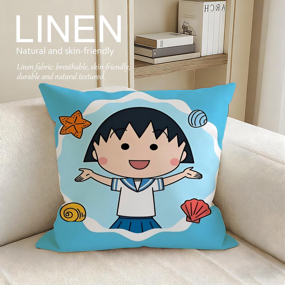 Kids Chibi Marukochan Cushion Cover Pillowcase Set Pcs x x Breathable Washable Sofa Cushion Cover 30X30cm
Kids Chibi Marukochan Cushion Cover Pillowcase Set Pcs x x Breathable Washable Sofa Cushion Cover 30X30cm